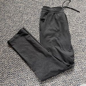 Lululemon Surge Ash Grey Cotton Joggers